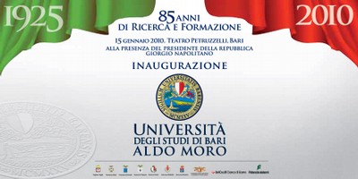 Università degli Studi di Bari Aldo Moro - manifesto